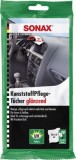 SERVETELE UMEDE AUTO PENTRU SUPRAFETELE DIN PLASTIC, CU EFECT LUCIOS, SET 10 BUC SONAX
