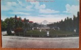 Carte postala, Bucuresti, parcul Carol I, 1918