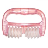 Aparat Masaj, Roller Silicon, Anti Celulită, Roz Perlat, 13cm, Oem
