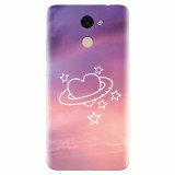 Husa silicon pentru Huawei Y7 Prime 2017, Galaxy Heart