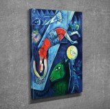Tablou decorativ, Vega, Canvas 100 procente, lemn 100 procente, 30 x 40 cm, 265VGA1006, Multicolor