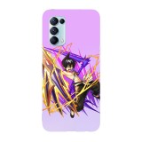 Husa compatibila cu Oppo A52, Viceversa, model Tao Ren Shaman King, Silicon, TPU, Transparent, Carcasa