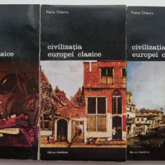 Civilizatia Europei clasice (3 volume) – Pierre Chaunu