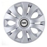 Set 4 Capace Roti Autohelix MSA&reg; potrivite jantelor de 14 inch, Compatibil Cu Fiat, model Top Gray