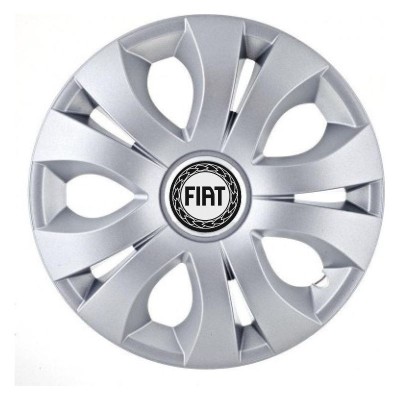 Set 4 Capace Roti Autohelix MSA&amp;reg; potrivite jantelor de 16 inch, Compatibil Cu Fiat, model Top Gray foto