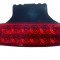 Lampa laterala cu suport 12 LED-uri 12V-24V Rosie FR0177/C
