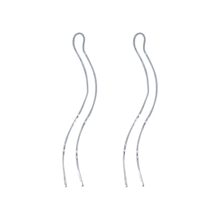 Cercei din argint 925 lungi tip lantisor