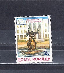 A11 TX1 4 - 1993 - Expozitia Filatelica Riccione, supratipar foto