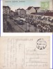 Carte Postala Timisoara Animata, Piata, Romania, Banat, Circulata, Rara (1904-1918)