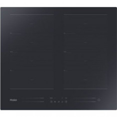 Plita incorporabila Haier HA2MTSJ68MC, Inductie, 6 zone de gatit, Control tactil multislider, Indicator de caldura reziduala, VaryCook, Multizone, Tim