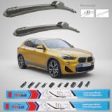 Cumpara ieftin Ștergătoare BMW X2 F39 (2018&ndash;2020) Flat | Set Față &ndash; TeamCar&reg;