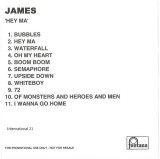 CD James &lrm;&ndash; Hey Ma!, original, Rock