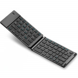 Tastatura Pliabila Slim SpectrumPoint&reg;, conectare Bluetooth, fara fir, universala, compatibila Windows, Android, IOS, pentru Sisteme PC, Laptop, Table