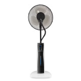 Ventilator ceață de apă Beper VE.510, 75W, Digital, 3 viteze, Temporizator, Negru