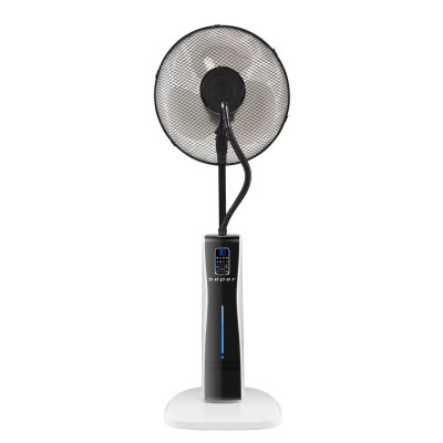 Ventilator ceață de apă Beper VE.510, 75W, Digital, 3 viteze, Temporizator, Negru foto