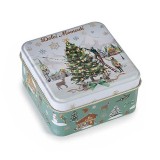 Cutie Craciun metal multicolor III cm 9 x 9 x 5 H