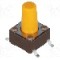 Microintrerupator, 6.2x6.2mm, OFF-(ON), SPST-NO, DIPTRONICS - DTSM-65S-V-B