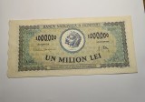 Bancnota 1000000 Lei 1947 UNC - Bancnote Romanesti