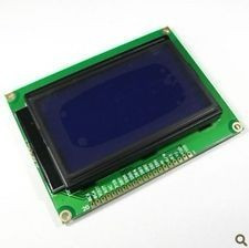 128*64 DOTS LCD ecran display 5V blue screen 12864 ST7920 Parallel port foto