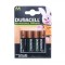 Set 4 Acumulatori Duracell R6 AA NI-MH 1.2V 2500mAH 8A011 XXM