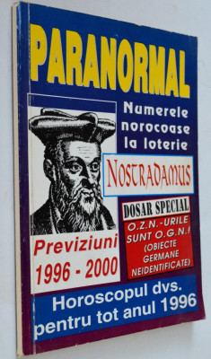 Paranormal - Nostradamus previziuni 1996 - 2000 foto