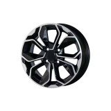 Jante Aliaj R16 Kormetal 5x114.3 ET40 6.5J Negru Diamond Cut Dacia Renault Toyota Honda Nissan Hyundai Kia Mazda Mitsubishi Suzuki