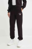 Fila pantaloni de trening Lewisville culoarea negru, neted, FAW0911