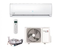 Aparat de aer conditionat Yamato Optimum NEW 2023 YW12H2 Inverter 12000 BTU, Racirea Turbo, Auto-diagnoza, Zero Wind, Eco, Sleep Mode, WI-FI, kit mont foto