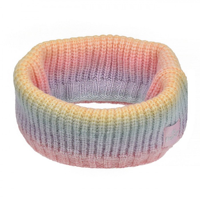 Fular Circular, Rainbow Patch Unicorn, Captușeală Fleece, Multicolor, Copii