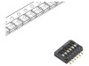 Comutator DIP-SWITCH C&amp;K 6 Sectiuni OFF-ON SMT Seria TDA Rola 2500 Bucati