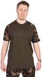 Tricou FOX Outline T-Shirt, Khaki Camo Marime M