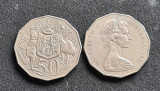 Australia 50 cents centi 1981, Australia si Oceania