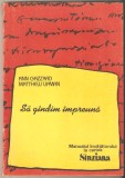 Sa gandim impreuna-manualul invatatorului la cartea Sanziana