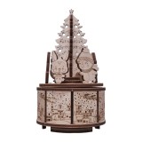 Puzzle 3D Dansul Craciunului, 124 piese, Cutie Muzicală