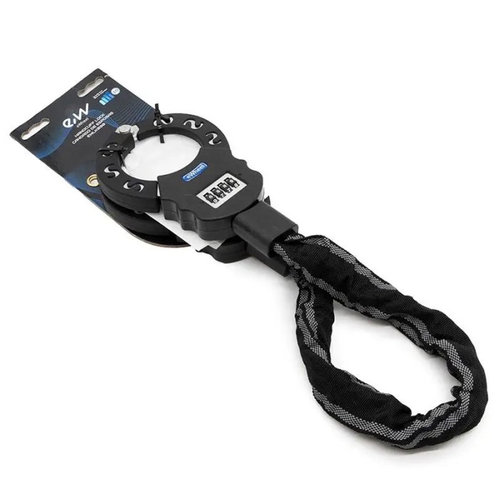 Sistem anti-furt pentru bicicleta, trotineta sau scuter, 50 cm, EWLK30, negru | Motorevolution