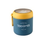 Termos REDQUIT&reg; pentru mancare bebelusi, otel inoxidabil, albastru, 530 ml