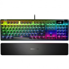 Tastatura Mecanica Gaming SteelSeries Apex 7, Blue Switch, USB, iluminare RGB, Layout US (Negru)