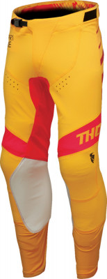 Pantaloni atv/cross Thor Prime Analog, culoare galben/rosu, marime 38 Cod Produs: MX_NEW 290111087PE foto