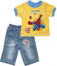 Costum de vara 2 piese cu Spiderman HBT57 foto