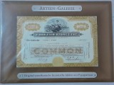 Cumpara ieftin Set 2 actiuni vechi SUA actiune veche Germania passpartout decor pt. inramat