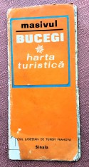 Masivul Bucegi. Stare decenta &ndash; Harta turistica