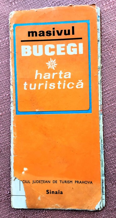 Masivul Bucegi. Stare decenta &ndash; Harta turistica