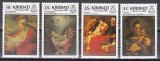 Kiribati 1989 - Crăciun - Picturi de Rubens, Denys Calvert, Școala lui Correggio, MNH