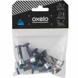 Set 8+1 șuruburi și 8 distanțiere role cu șină din aluminiu 8mm, Oxelo