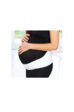 Centura abdominala pentru sustinere prenatala BabyJem Pregnancy (Marime: M, Culoare: Negru)