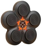 Tinta de antrenament pentru box, dimensiuni 40X40cm, Incarcare USB, Bluetooth, pentru copii si adulti, cu difuzor incorporat, montabil pe perete, negr