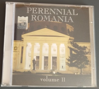 CD ORIGINAL INTERCONT: PERENNIAL ROMANIA, VOL. II (1996) [George Enescu / Mihail Jora / Mircea Chiriac / Theodor Rogalski] foto