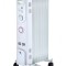 Radiator cu ulei, 6 elementi, putere 1500 W, alb