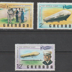 Grenada 1978 , Posta Aeriana , Aviatie , Dirijabile
