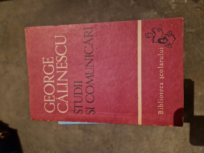 Studii și comunicări vintage